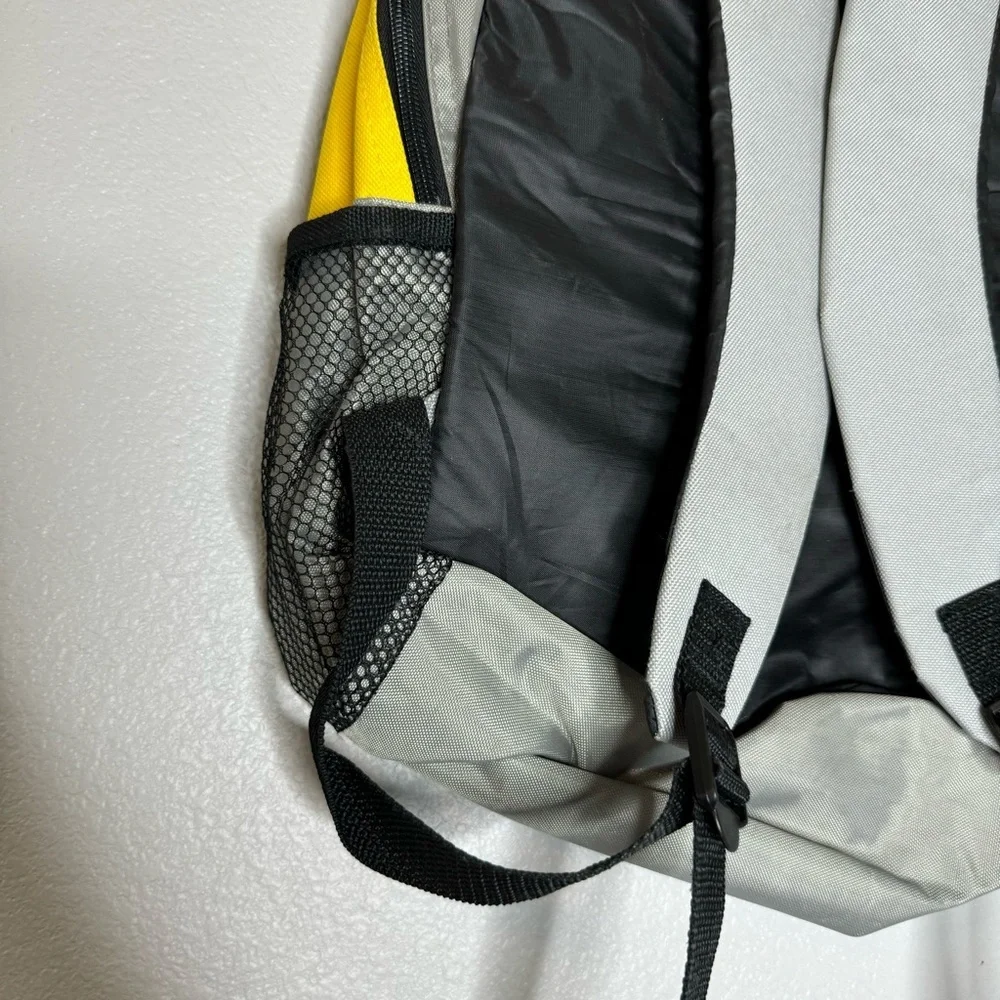 Kids Small Backpack, Yellow & Grey